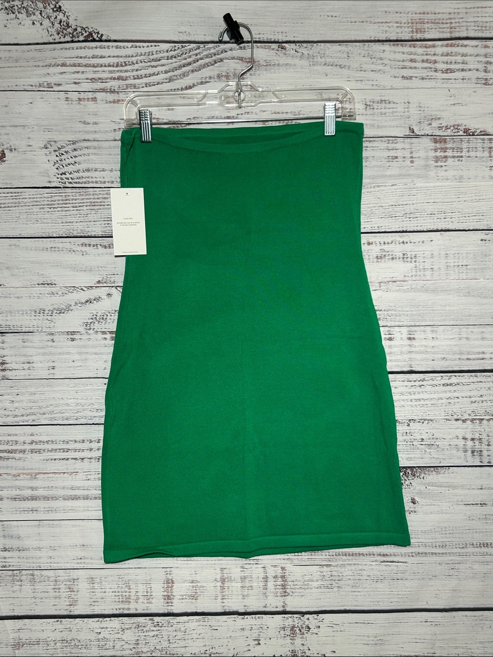 The Wolf Gang Bettina Strapless Tube Dress Color Amazon Large NWT - Picture 14 of 16